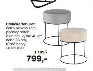 Stolička/taburet