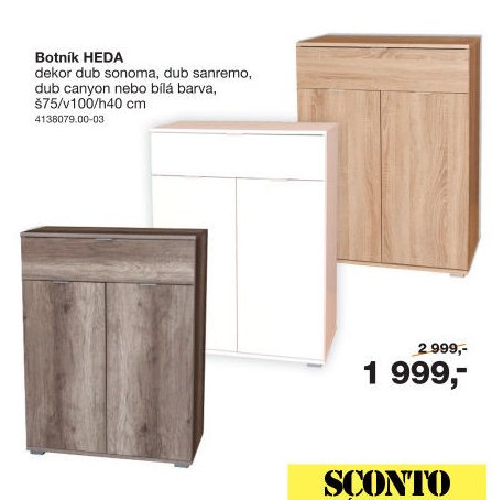 Botník HEDA