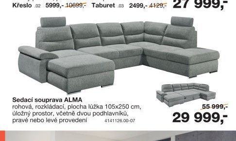 Sedací souprava ALMA