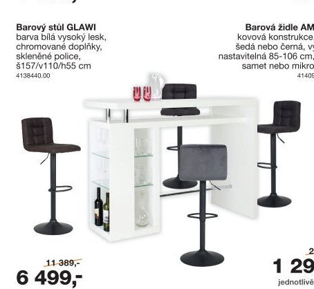 Barový stůl GLAWI