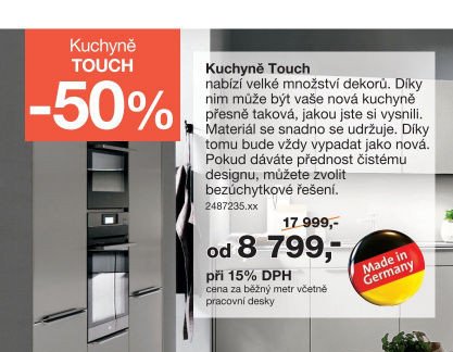 Kuchyně TOUCH