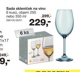 Sada skleniček na víno