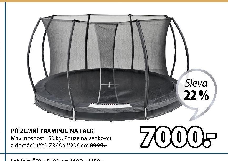 PŘÍZEMNÍ TRAMPOLÍNA FALK