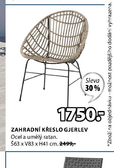ZAHRADNÍ KŘESLO GJERLEV