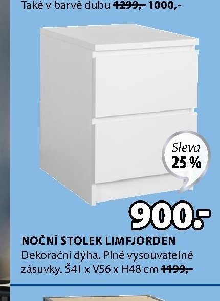 NOČNÍ STOLEK LIMFJORDEN