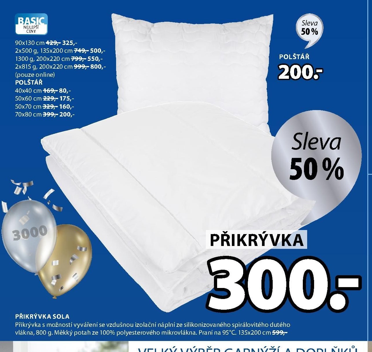 PŘIKRÝVKA SOLA