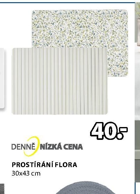 PROSTÍRÁNÍ FLORA