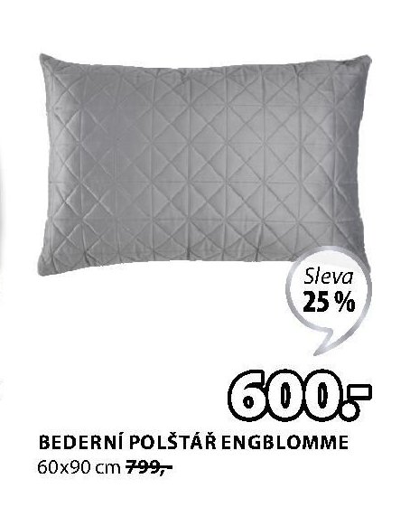 BEDERNÍ POLŠTÁŘ ENGBLOMME