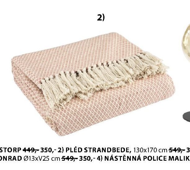 Pléd STRANDBEDE