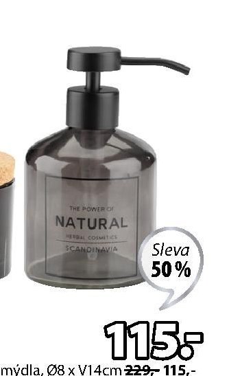 Koupelnový set BODA - Dávkovač mýdla