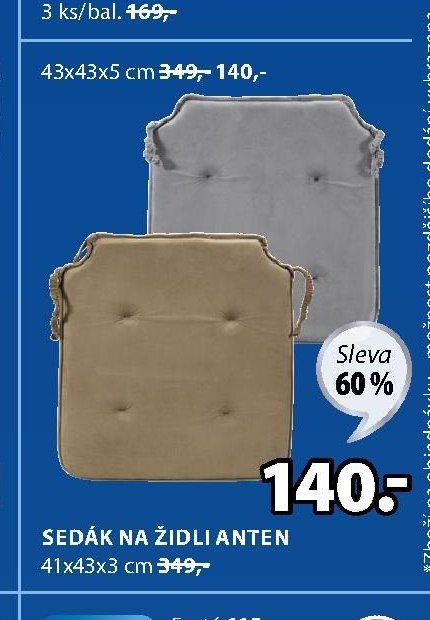 SEDÁK NA ŽIDLI ANTEN