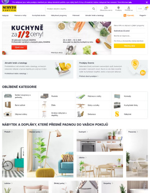 akční leták Sconto nábytek 27.4.2021-3.5.2021