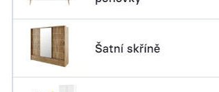 Šatní skříně