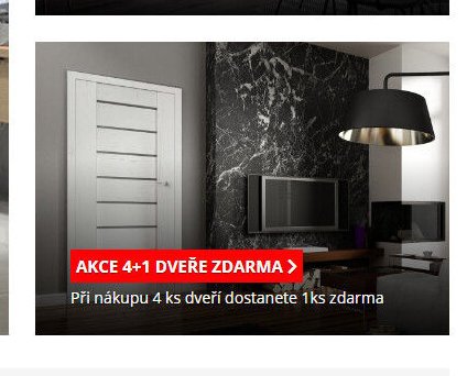 Akce 4+1 dveře zdarma