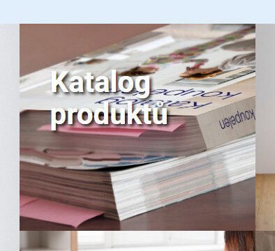 Katalog produktů