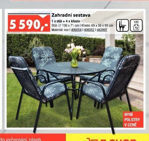 Zahradní sestava