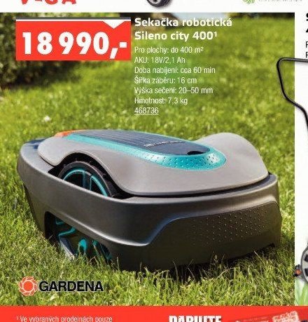 Sekačka robotická Sileno city 400