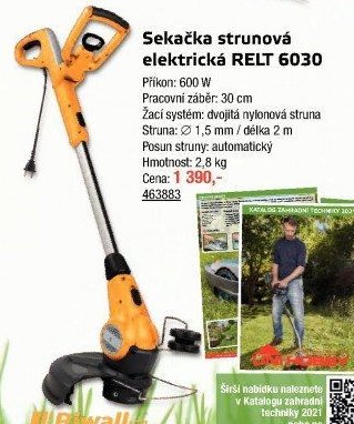 Sekačka strunová elektrická RELT 6030