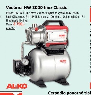 Vodárna HW 3000 Inox Classic