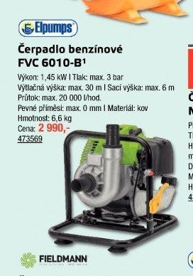Čerpadlo benzínové FVC 6010-B1