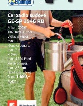Čerpadlo sudové GE-SP 3546 RB
