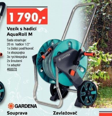Vozík s hadicí AquaRoll M