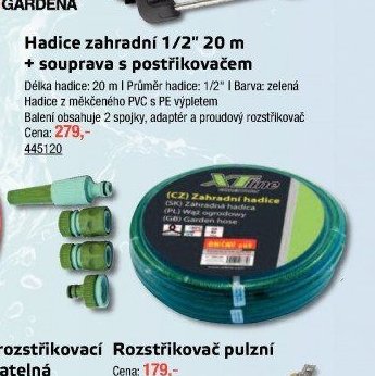 Hadice zahradní 1/2