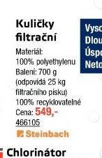 Kuličky filtrační