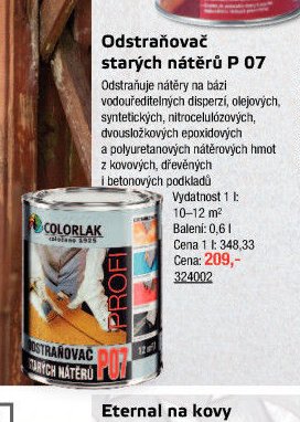 Odstraňovač starých nátěrů P 07