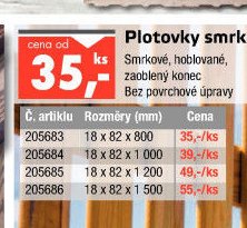 Plotovky smrkové