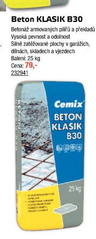 Beton KLASIK B30