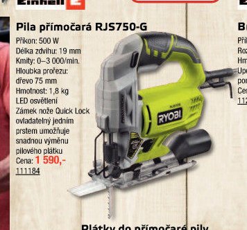 Pila přímočará RJS750-G
