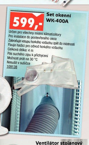 Set okenní WK-400A