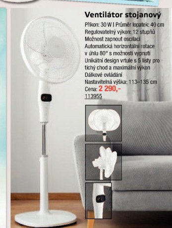 Ventilátor stojanový