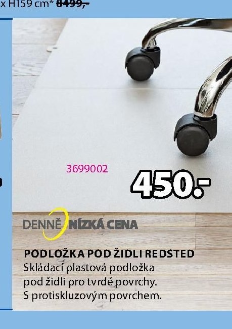 PODLOŽKA POD ŽIDLI REDSTED