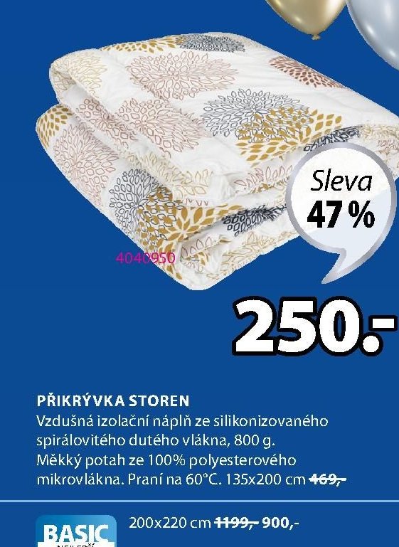 PŘIKRÝVKA STOREN
