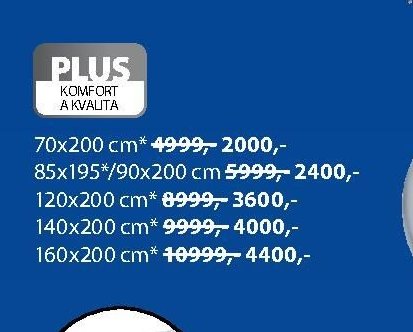 PLUS KOMFORT A KVALITA