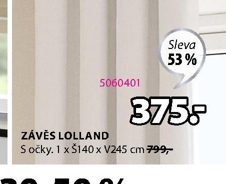 Závěs LOLLAND