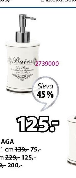 Koupelnový set FORSHAGA - Dávkovač