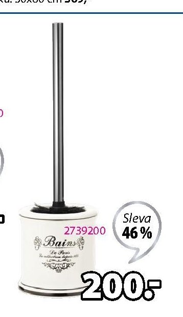 Koupelnový set FORSHAGA - WC kartáč
