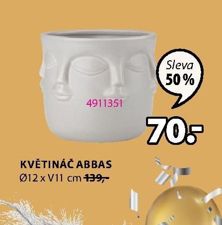 KVĚTINÁČ ABBAS