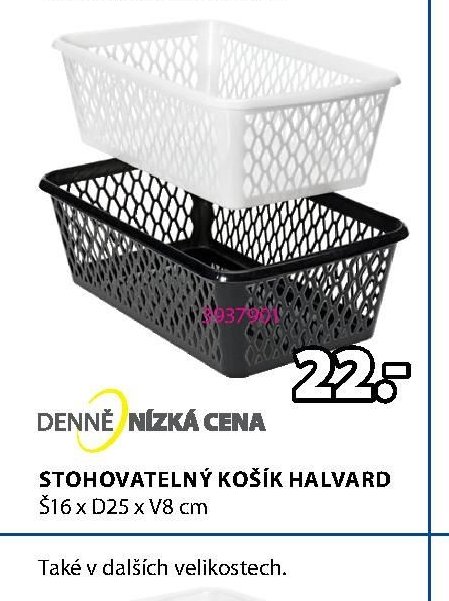 STOHOVATELNÝ KOŠÍK HALVARD