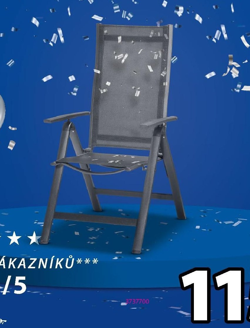 POLOHOVACÍ KŘESLO LOMMA