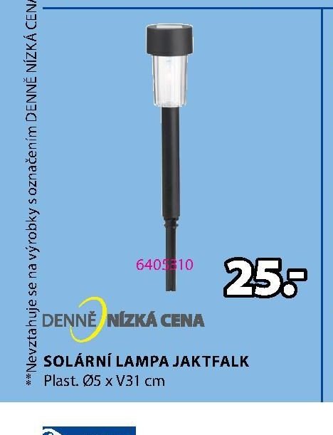 SOLÁRNÍ LAMPA JAKTFALK