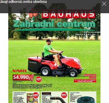 Zahradní traktor Vari