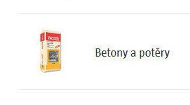Betony a potěry