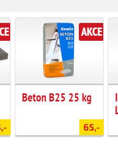 Beton B25 25 kg