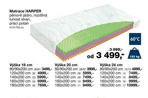 Matrace HARPER
