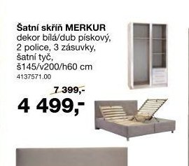 Šatní skříň MERKUR
