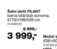 Šatní skříň FILANT